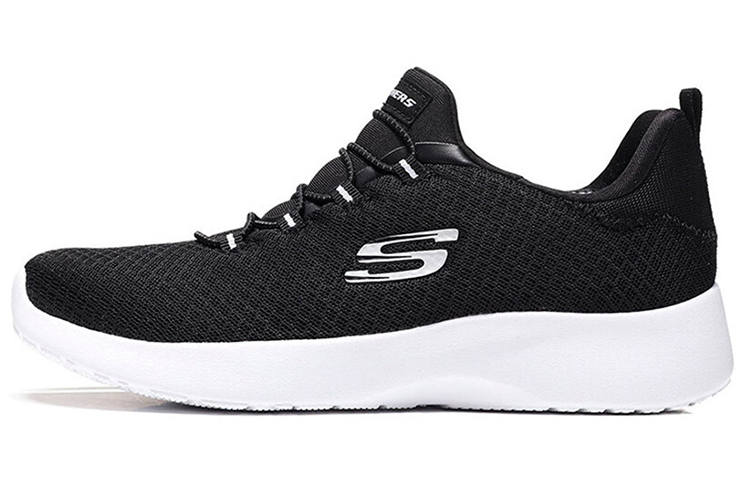 Skechers Dynamight Low Top Black/White Women's