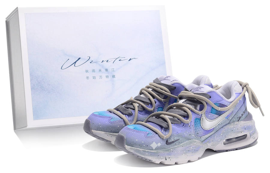 Nike Nike Air Max Fusion Abrasion Resistant Abrasion Resistant Low top Casual Running Shoes Women's Purple