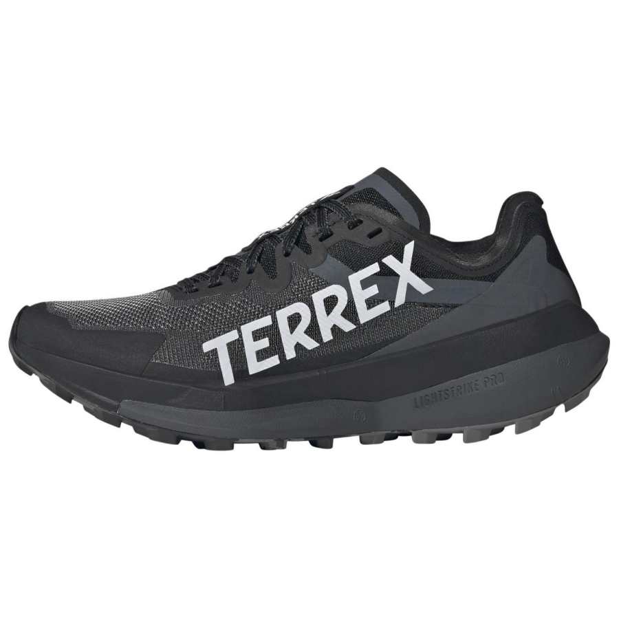 Adidas Adidas TERREX AGRAVIC SPEED Slip Resistant Abrasion Resistant Low top Trail Running Shoes Women's Black