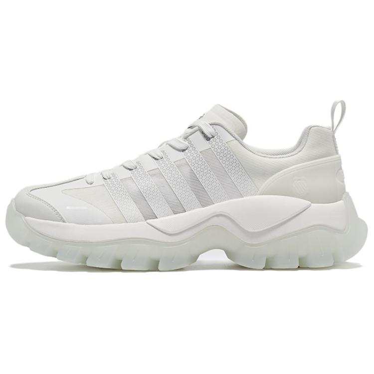K·SWISS Low top Casual Shoes Men's White Gray