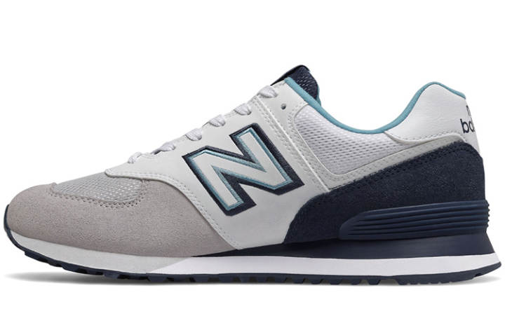 New Balance New Balance NB 574 Mesh Low top Running Shoes Unisex Blue Gray White D Width