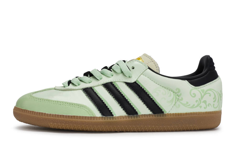 Adidas Originals SAMBA OG German Army Trainers Women's Low Top Black/Green