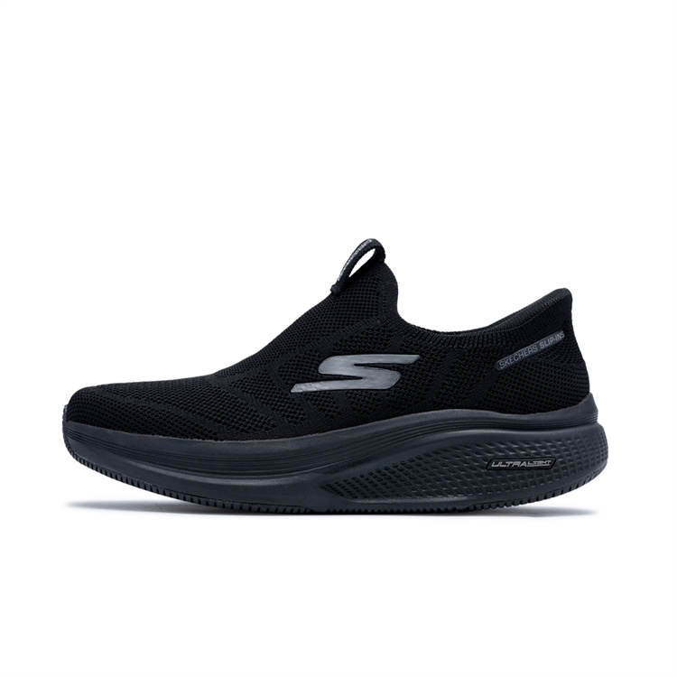 Skechers Go Run Lite Mesh Low top Running Shoes Men's Black