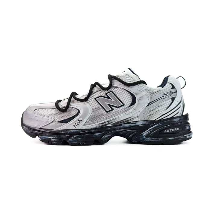 New Balance New Balance NB 530 Low top Running Shoes Unisex Silver Black D Width