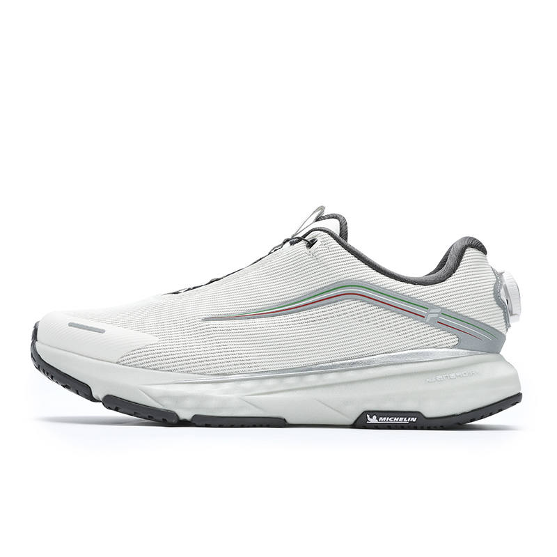FILA ENERGY 2 Low top Casual Training Physical Fitness Test & Exam City Commuting Running Shoes Men's White Silver Gray
