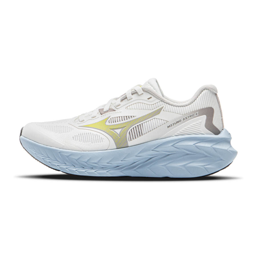 Mizuno Slip Resistant, Breathable, Lightweight Low top Trail Running Shoes Unisex White Blue
