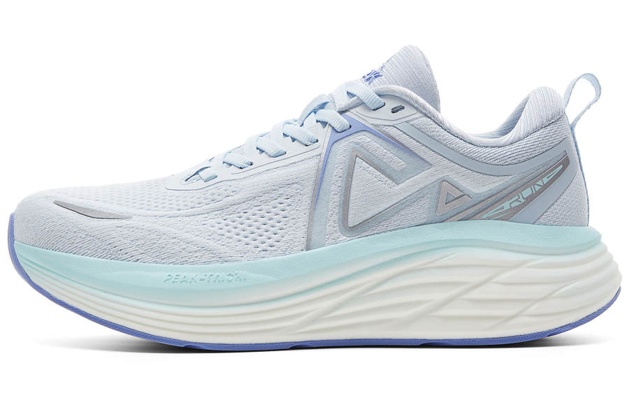 PEAK Cushioning Slip Resistant Abrasion Resistant Rebound Low top Training Running Shoes Women's Moon Blue