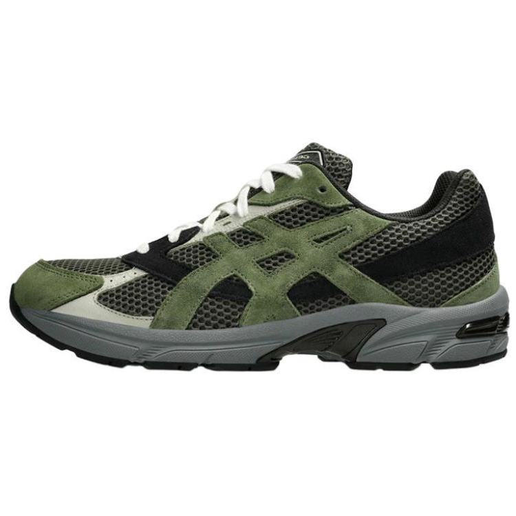 ASICS Gel 1130 Soft And Comfortable Abrasion Resistant Low top Rubber Casual Running Shoes Unisex Green