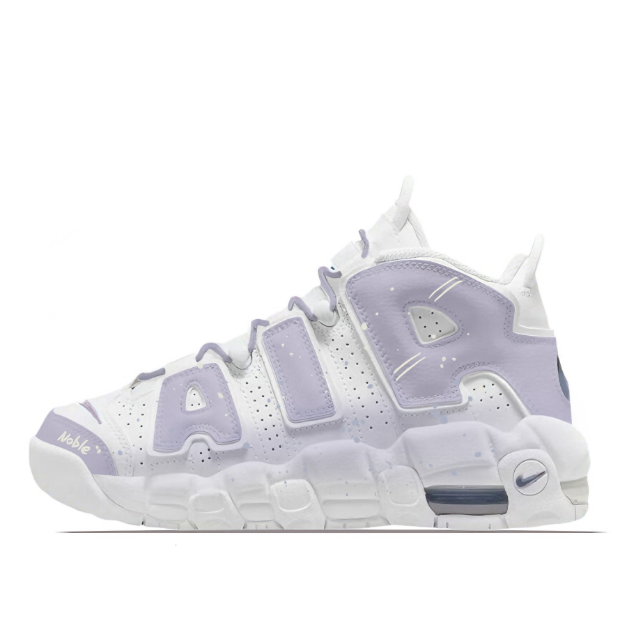 Nike Nike Air More Uptempo Sweet Taro Cream Mid top Vintage Basketball Shoes Women's Taro Paste Purple