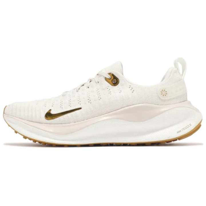 Nike Nike ReactX Infinity Run 4 White Gum Metallic Gold Women's
