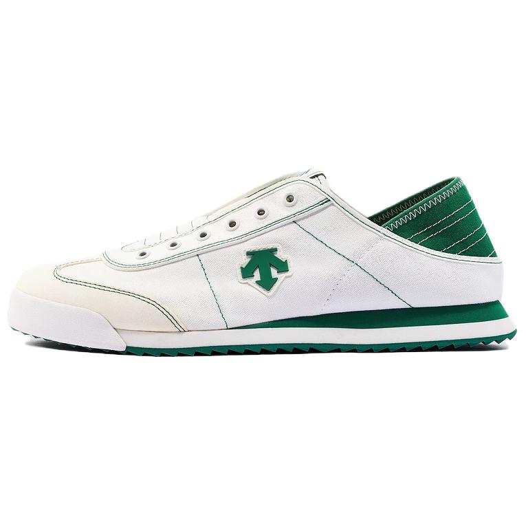DESCENTE CHRON TEMPO Slip Resistant Abrasion Resistant Low top Casual Shoes Women's White