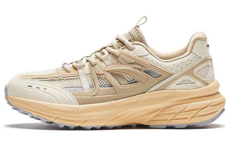 Anta AT955 Comfortable Slip Resistant Abrasion Resistant Low top Running Shoes Women's Brown