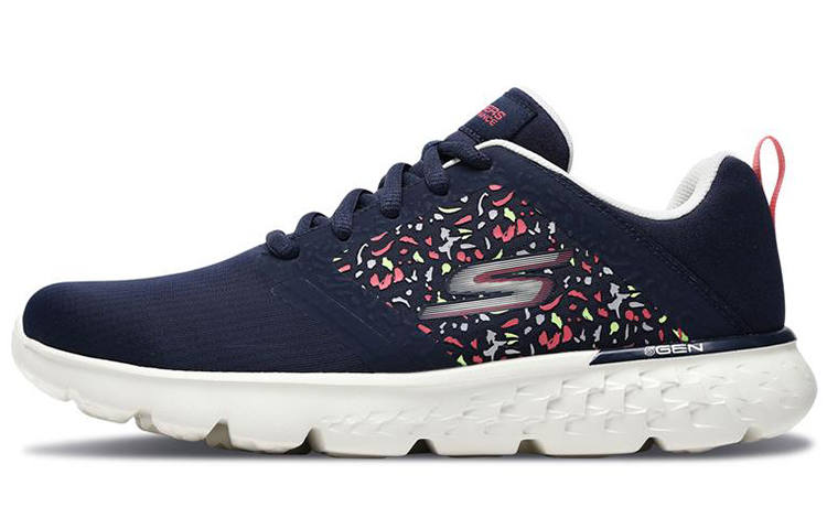 Skechers Go Run 400 Running Shoes Women's Low Top Marine Blue/Multicolor