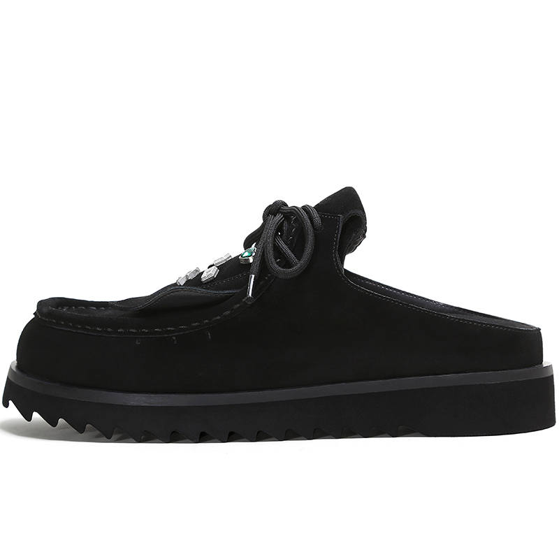 ADCDAVINCI Sun Collection Abrasion Resistant Slip Resistant Closed Toe Slippers Unisex Black