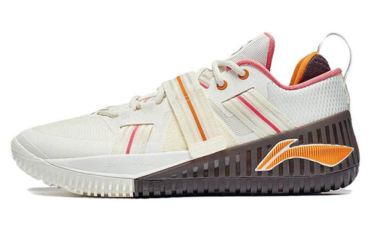 Li-Ning Li Ning Fury Textile, Synthetic Leather Slip Resistant Abrasion Resistant Low top Training Sprint Running Shoes Men's