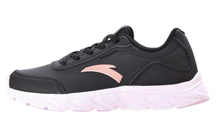 Anta Running Collection Comfortable Wear resistant And Waterproof Low top Casual Running Shoes Women's Black White