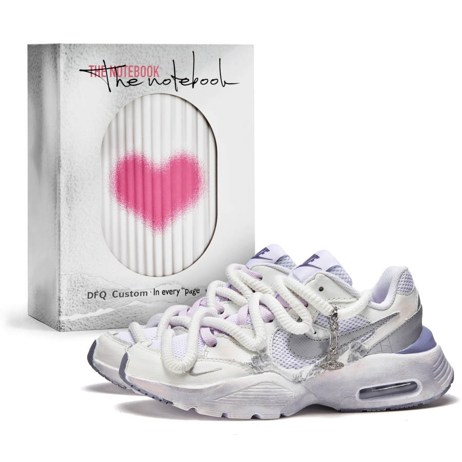 Nike Nike Air Max Fusion Slip Resistant Slip Resistant Low top Running Shoes Women's Pink White