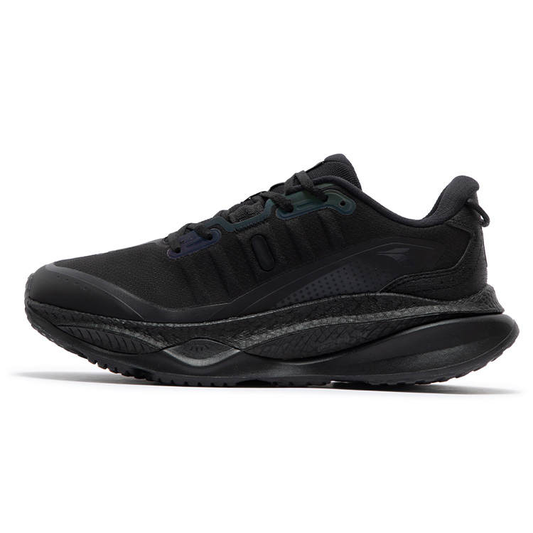 361° Fiery 4 Low top ETPU Running Shoes Men's Black Gray