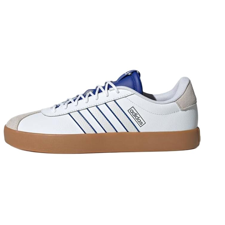 Adidas Adidas VL COURT 3.0 Comfortable And Trendy Slip Resistant Abrasion Resistant Low top Skateboard Shoes White