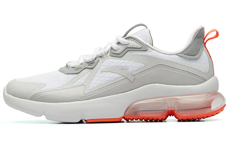 Anta Coverage Rebound Low top Running Shoes Men's White Gray Orange