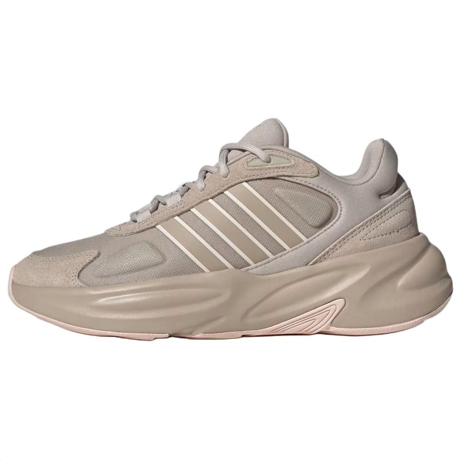 Adidas Adidas OZELLE CLOUDFOAM Running Shoes Women's Beige Gray