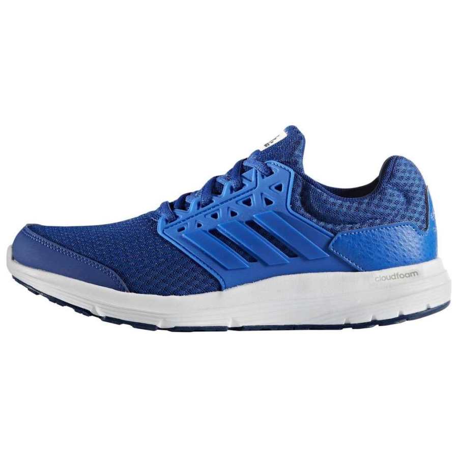 Adidas Adidas Galaxy 3 Slip Resistant Abrasion Resistant Low top Running Shoes Unisex Blue
