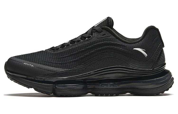 Anta Running Collection Cushioning Slip Resistant Low top Running Shoes Women's Black