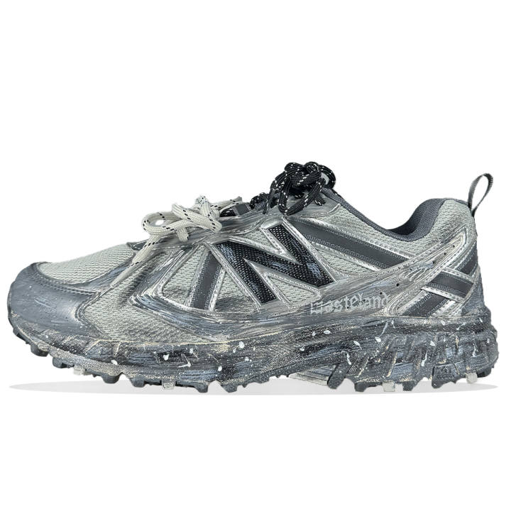New Balance New Balance NB 410 V5 Mesh, Textile Abrasion Resistant Low top Running Shoes Unisex Silver Gray 2E