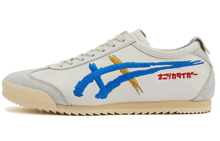 Onitsuka Tiger Asics Onitsuka Tiger Mexico 66 Deluxe Nm White Directoire Blue Women's