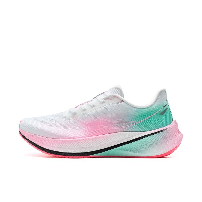 XTEP 360X 2.0 LITE Running Shoes Women's Low Top White Pink Green