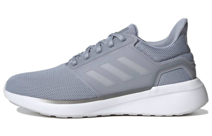 Adidas Adidas EQ19 Run Trendy Breathable Low top Running Shoes Unisex Gray White