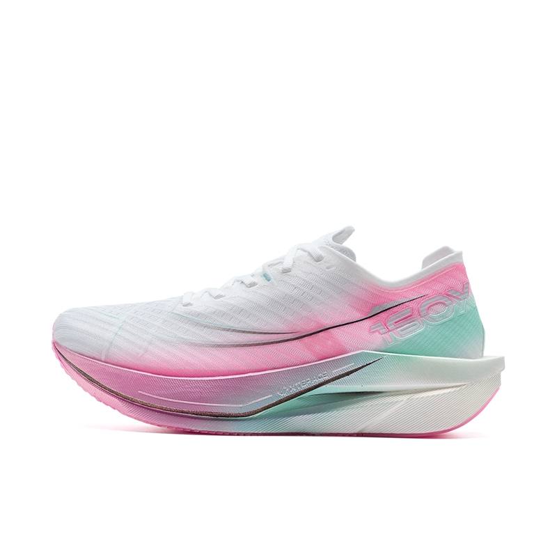 XTEP 160X 6.5 Slip Resistant Abrasion Resistant Low top Carbon Plate Marathon Running Shoes Women's Paper Kite
