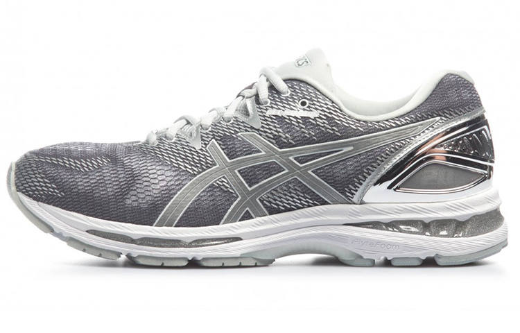 Asics GEL Nimbus 20 Comfortable Abrasion Resistant Abrasion Resistant Low top Running Shoes Men's Silver White