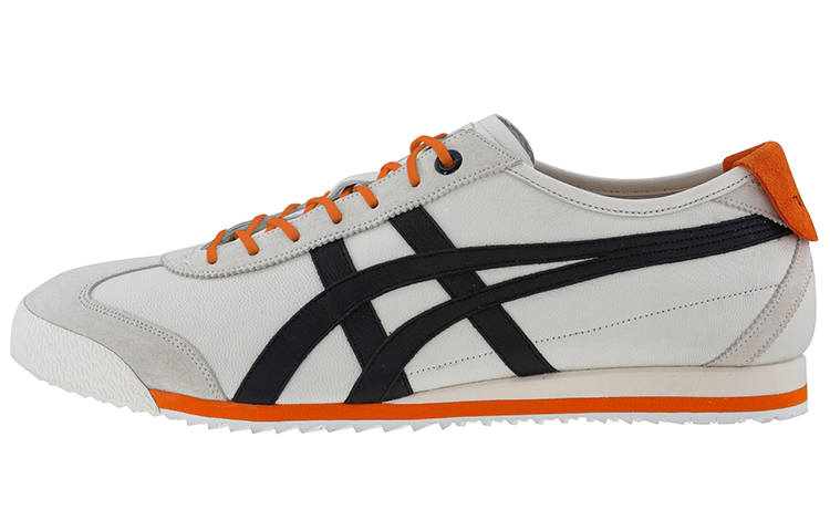 Onitsuka Tiger MEXICO 66 SD Running Shoes Unisex Low Top Gray Black Orange
