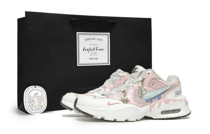 Nike Nike Air Max Fusion Slip Resistant Low top Running Shoes Women's Pink