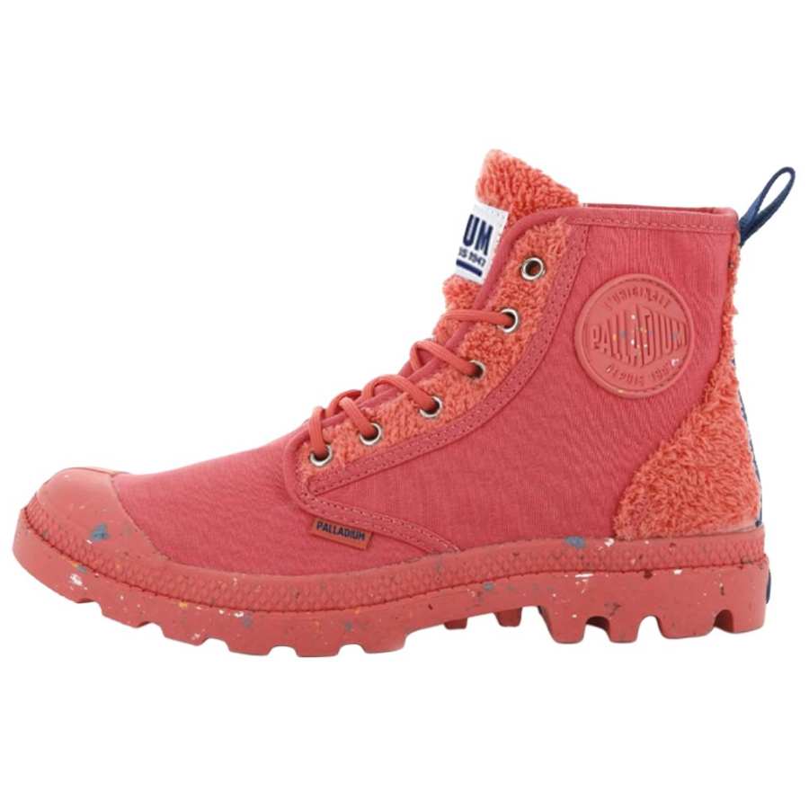 Palladium Pampa Trendy Abrasion Resistant Breathable High top Canvas Shoes Unisex