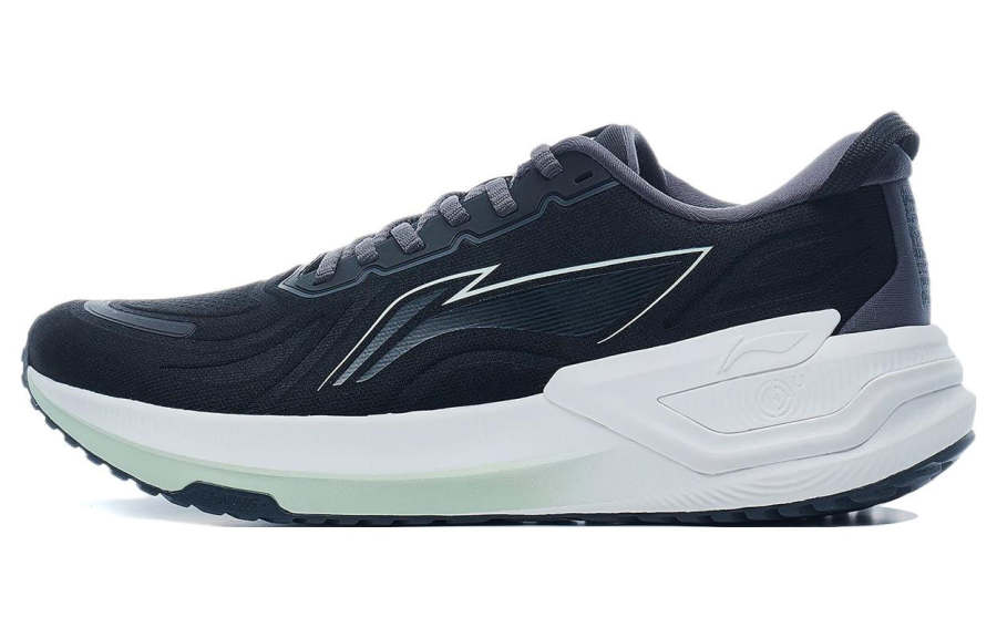 Li-Ning Li Ning YueYing 3.0 Comfortable Textile, TPU Cushioning Slip Resistant Support Low top Casual Running Shoes Men's Black