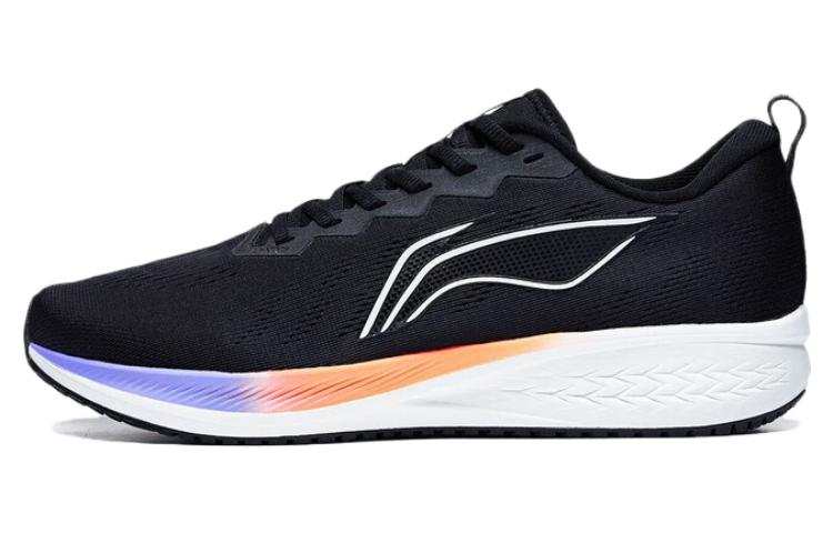 Li-Ning Li Ning Red Hare 6 Fabric Abrasion Resistant Low top Running Shoes Men's Black