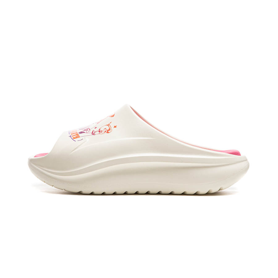 Li-Ning LOL x Li Ning Sports Life Collection Slip Resistant Odor Resistant Abrasion Resistant Slide Slippers Unisex Ecru