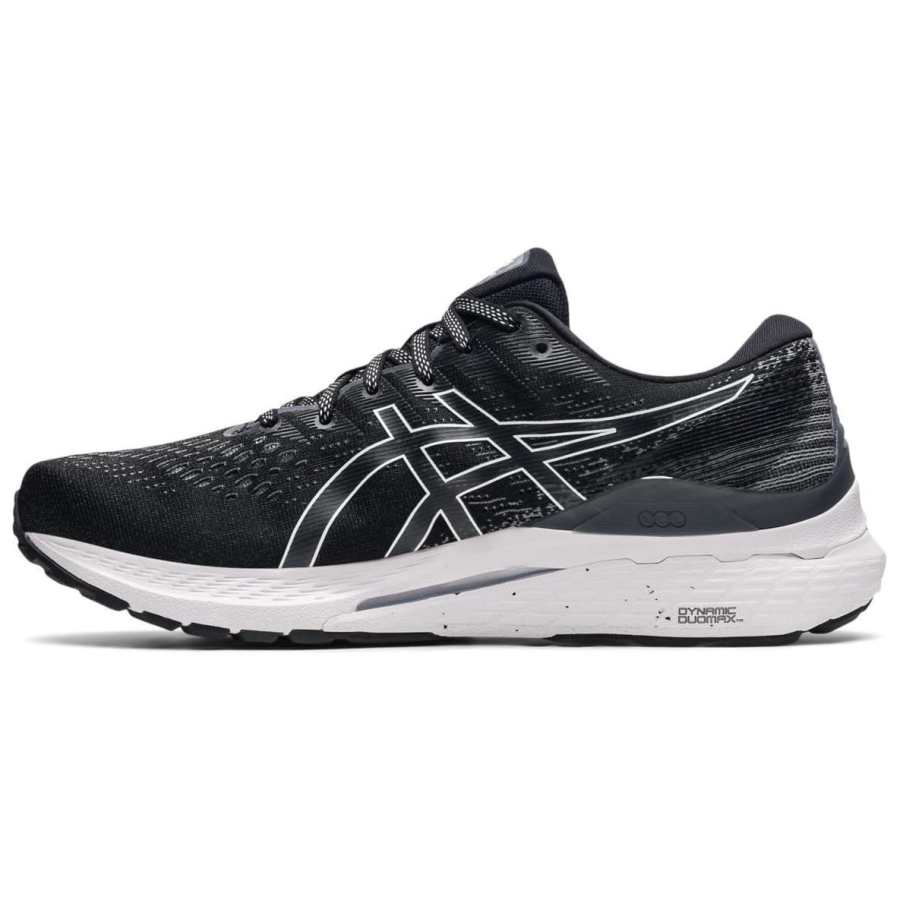 ASICS Gel Kayano 28 Wide 'Black White' Women's