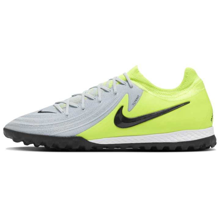 Nike Nike Phantom GX 2 Pro TF Turf Synthetic Leather Soccer Shoes Unisex Yellow Gray