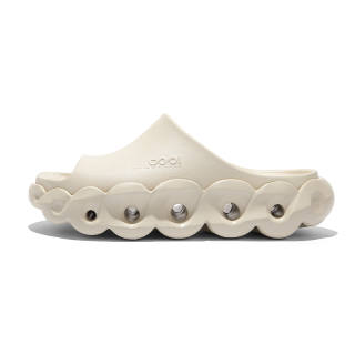 QINGKU TANK DE EVA Skeleton Slide Slippers Unisex Hydrogen Cloud Brown