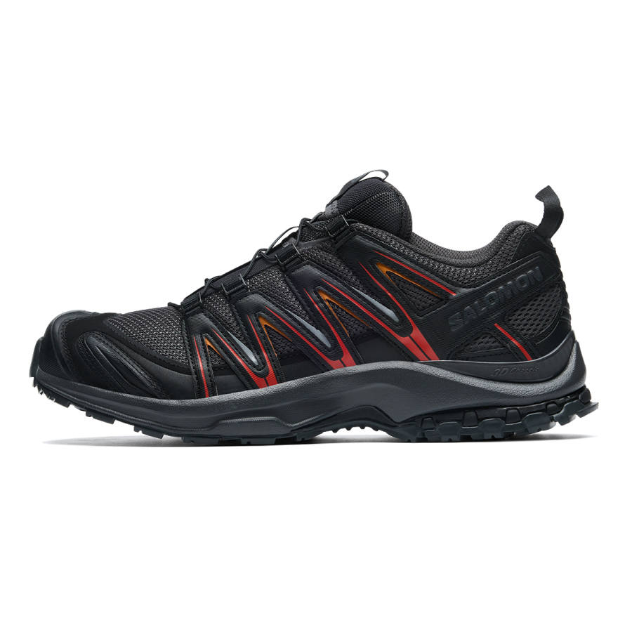 SALOMON XA PRO 3D Fabric Low top Casual Shoes Unisex Black Red