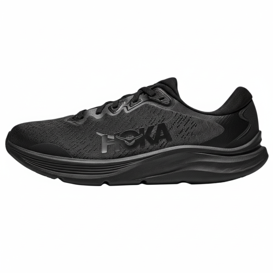 HOKA ONE ONE SOLIMAR 2 Mesh Slip Resistant, Abrasion Resistant, Breathable, Lightweight Training Shoes Men's Black