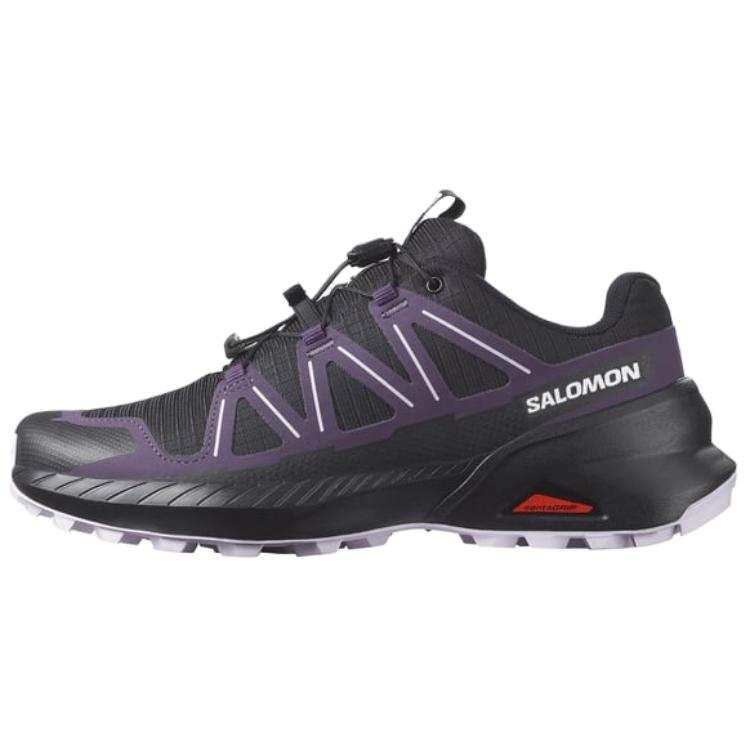 SALOMON Speedcross Peak Running Shoes Women's Abrasion Resistant Black Purple