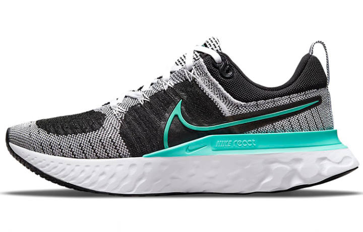 Nike Nike React Infinity Run Flyknit 2 'Black Aurora Green' Women's
