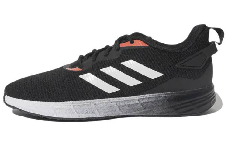 Adidas Adidas Ultra Strike Abrasion Resistant Breathable Low top Running Shoes Men's Black White