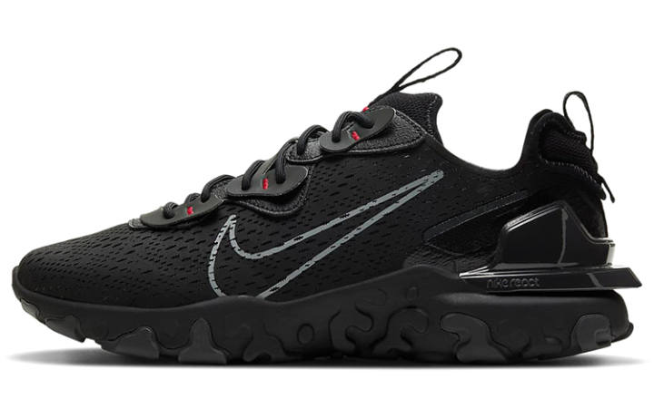 Nike Nike React Vision Black Grey Swoosh