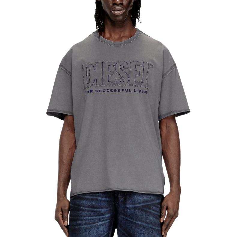 Diesel T-Rawboxt embroidery short-sleeve T-shirt
