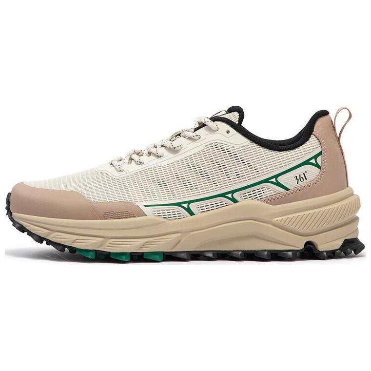 361° Abrasion Resistant Low top Running Shoes Men's Beige Umber